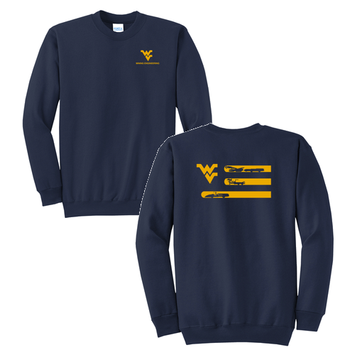 Port and Company Classic Crewneck Sweatshirt -- Navy