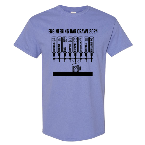 Gildan Heavy Cotton Basic T-Shirt -- Violet