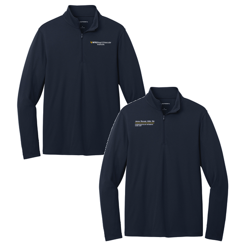 Port Authority Dry Zone Uv Micro-Mesh 1/4-Zip -- River Blue Navy
