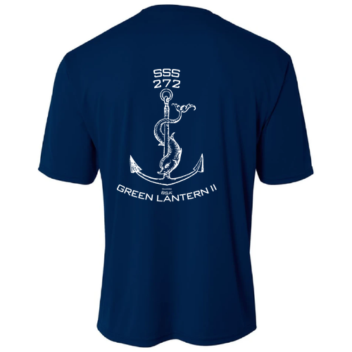 A4 Cooling Performance Crew -- Navy (Single Anchor)