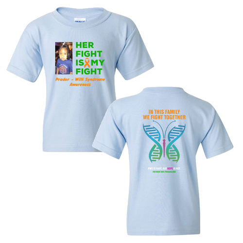 PWS Youth T-Shirt -- Light Blue