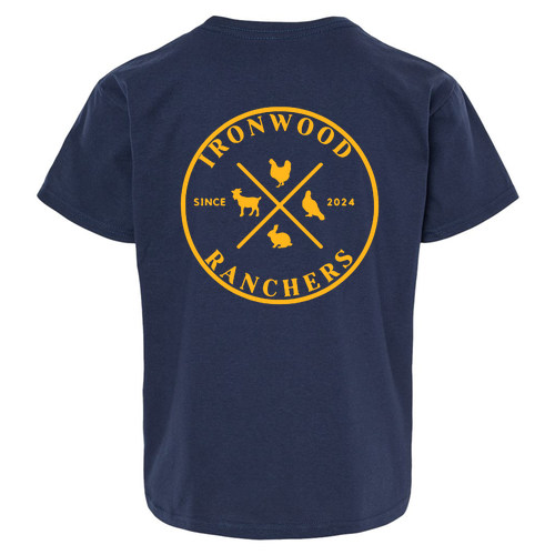 Youth Gildan Softstyle T-Shirt -- Navy