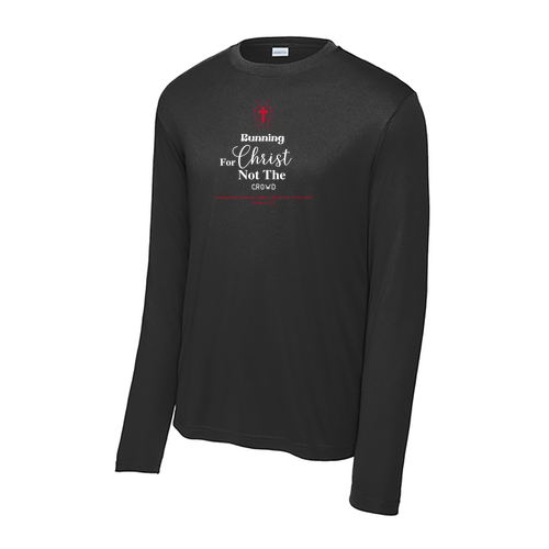 Sport Tek Long Sleeve Competitor -- Black