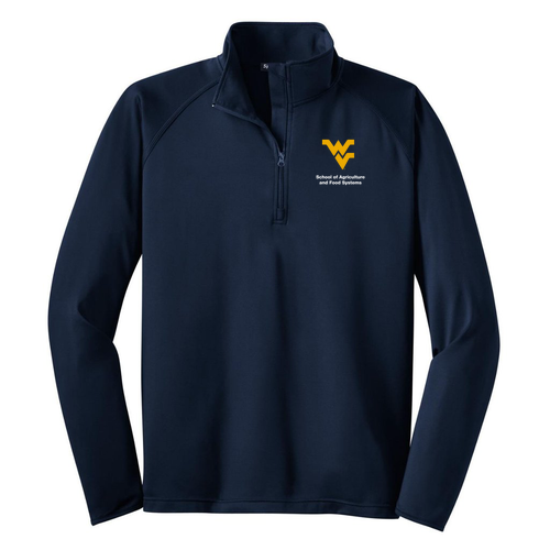 Sport Tek Sport Wick Stretch Half Zip Pullover -- True Navy