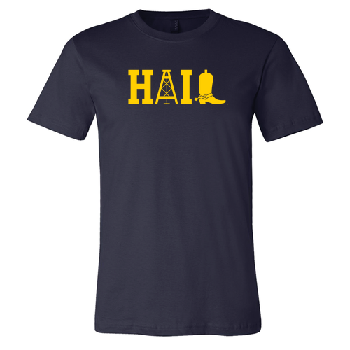 Mens/Unisex Bella Canvas Soft Fitted Jersey T-Shirt -- Navy