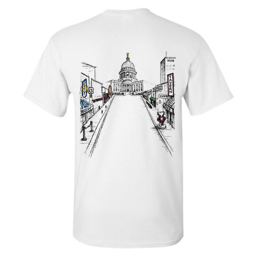 Gildan Heavy Cotton White T-Shirt