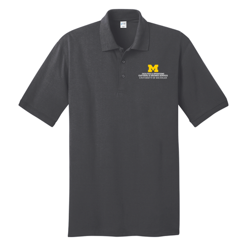 Port & Company Tall Core Blend Jersey Knit Polo -- Charcoal, $23