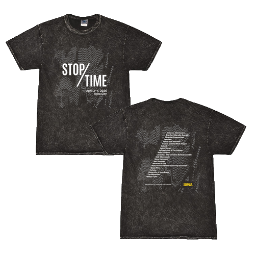 Stop/Time Tee Colortone Mineral Wash T-Shirt -- Mineral Black