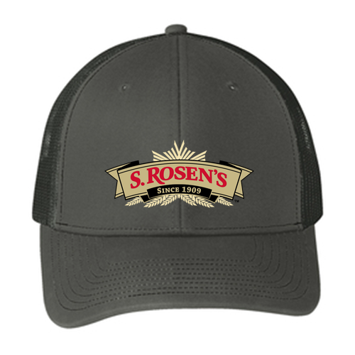 Snapback Trucker Hat -- Grey Steel