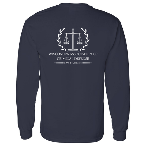 Gildan Heavy Cotton Longsleeve T-Shirt -- Navy