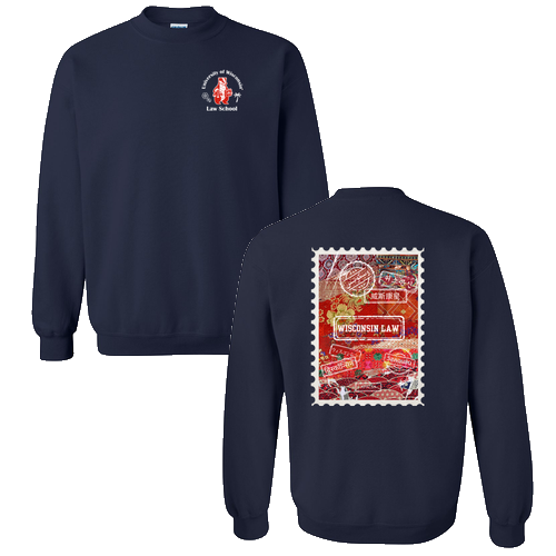 Gildan Heavy Blend Crew Neck Sweatshirt -- Navy