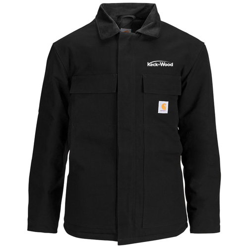 Men's/Unisex Carhartt TALL Duck Traditional Coat -- Black