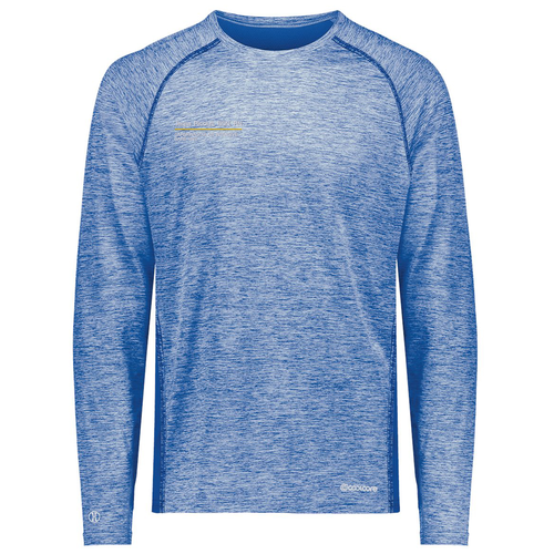 Holloway Electrify Coolcore Long Sleeve T-Shirt -- Royal Heather