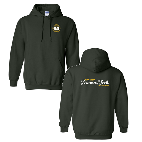 Gildan Heavy Blend Hooded Sweatshirt -- Forest Green