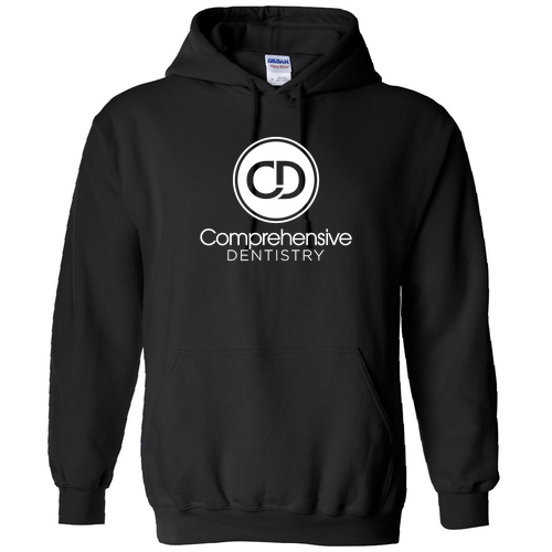 Heavy Blend Hooded Sweatshirt -- Black