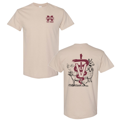 Gildan Heavy Cotton Basic T-Shirt -- Sand