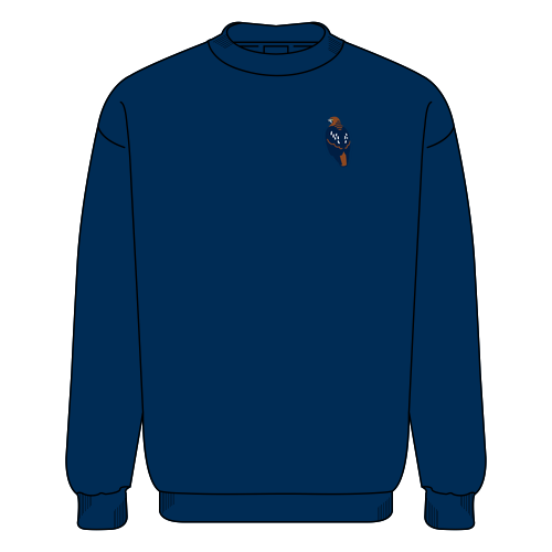 Heavy Blend Crew Neck Sweatshirt -- Navy