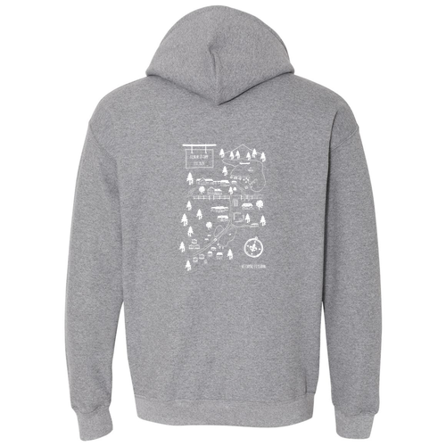 Gildan Heavy Blend Hooded Sweatshirt -- Graphite Heather
