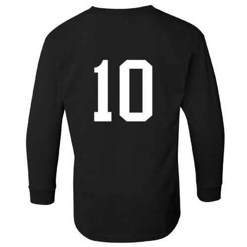 YOUTH Gildan Heavy Cotton Longsleeve -- Black