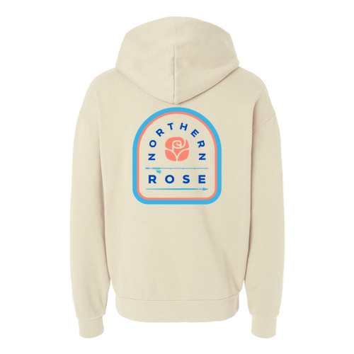 Northern Rose Independent Trading Co. Avenue Pullover Hoodie -- Ivory