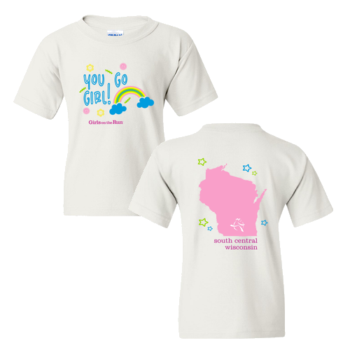 Gildan Heavy Cotton Basic YOUTH T-Shirt -- White