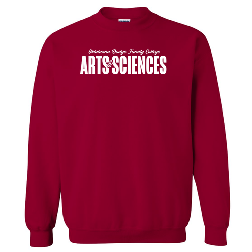 Gildan Heavy Blend Crew Neck Sweatshirt -- Cardinal Red