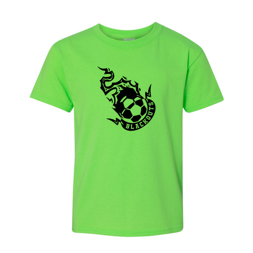 Gildan Heavy Cotton Basic Youth T-Shirt -- Neon Green