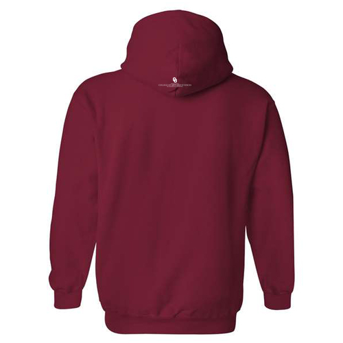 Gildan Heavy Blend Hooded Sweatshirt -- Cardinal Red