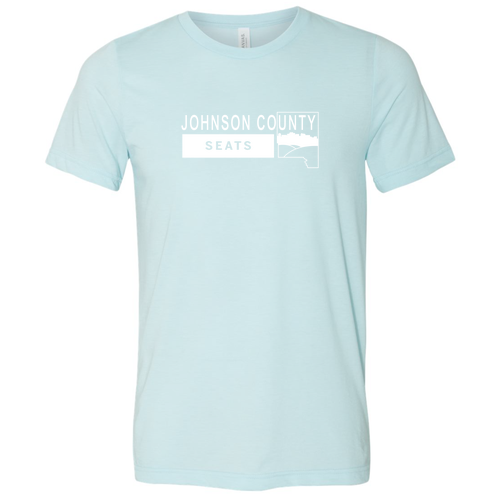 Bella Canvas Unisex Heather CVC T-Shirt -- Heather Ice Blue