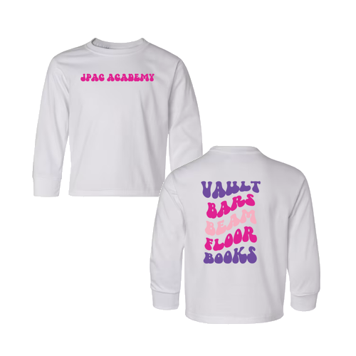 Jerzees Youth Heavyweight Longsleeve 50/50 T-shirt -- White