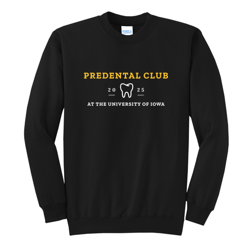 Port and Company Classic Crewneck Sweatshirt -- Jet Black