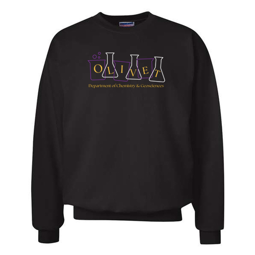 Hanes 90/10 Ultimate Cotton Crew Sweat -- Black