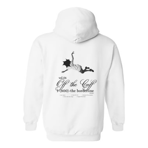 Gildan Heavy Blend Hooded Sweatshirt -- White