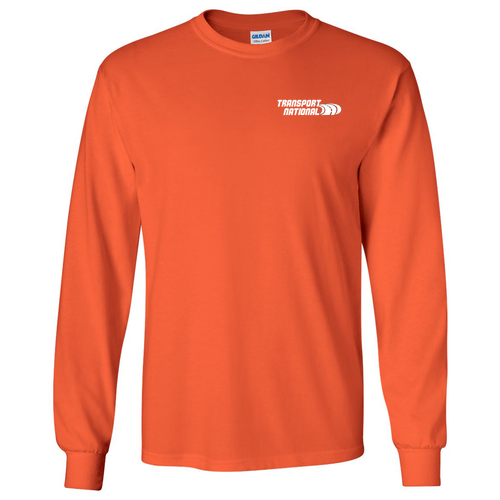 Gildan Ultra Cotton Longsleeve Basic T-Shirt -- Texas Orange