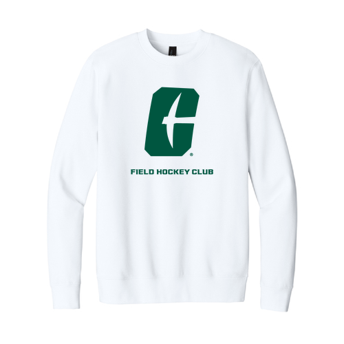 District V.I.T. Fleece Crew -- White