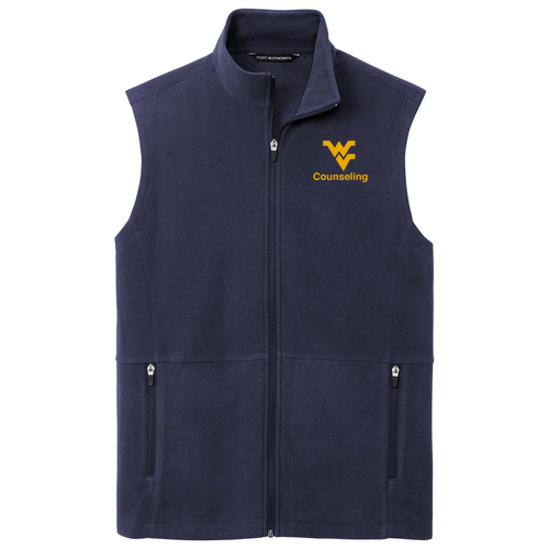 Port Authority Accord Microfleece Vest -- Navy