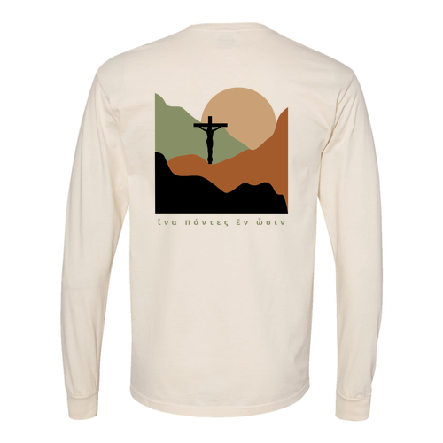 Comfort Colors Ringspun Long Sleeve Tee -- Ivory