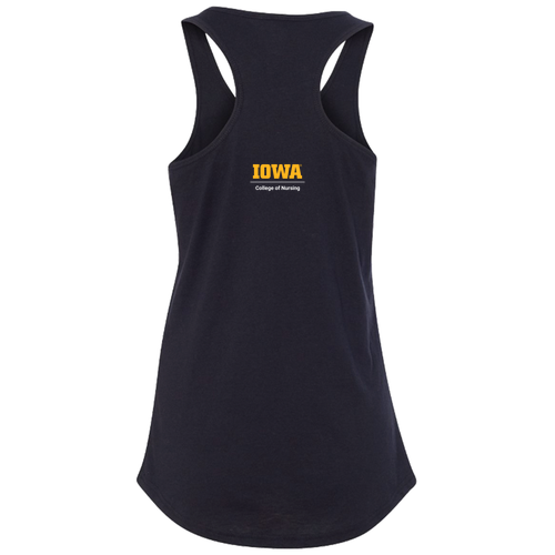 Next Level Ladies Ideal Racerback Tank -Nursing Alumni- Black