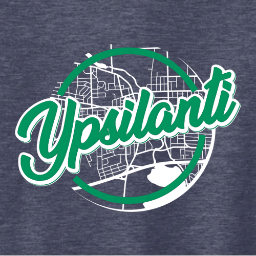 Ladies District Made Soft Very Important Tee -- Heathered Navy