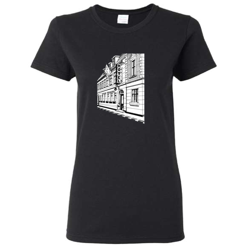 Gildan Heavy Cotton Women's T-Shirt -- Black
