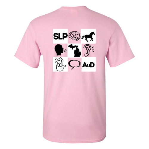 NSSLHA Gildan Heavy Cotton Basic T-Shirt -- Light Pink