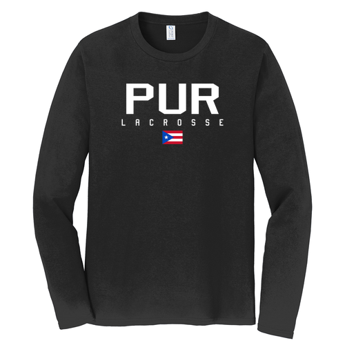 Long Sleeve Tee -- Jet Black