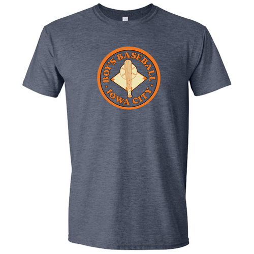 Gildan SoftStyle Fitted T-Shirt -- Heather Navy