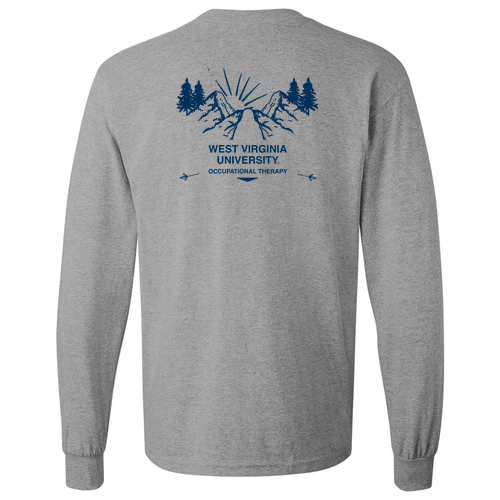 Gildan Heavy Cotton Longsleeve Basic T-Shirt -- Sport Grey