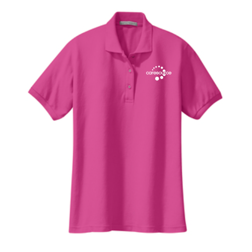 Ladies Port Authority Silk Touch Sport Shirt Tropical Pink