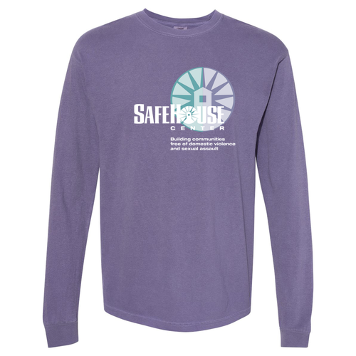 Comfort Colors Ringspun Long Sleeve Tee -- Grape