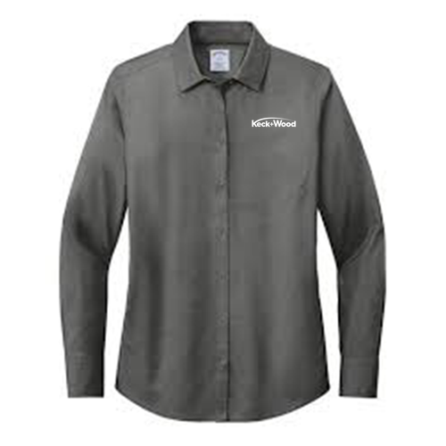 Brooks Brothers Women's Wrinkle-Free Stretch Pinpoint Shirt -- Deep Black