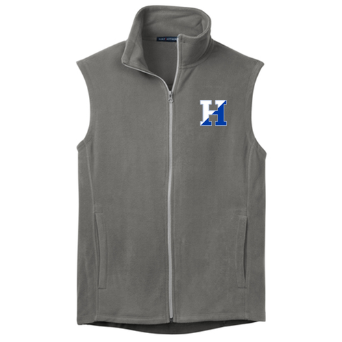 Port Authority Microfleece Vest -- Pearl Grey