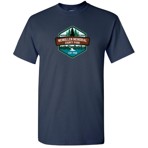 Gildan Heavy Cotton Basic T-Shirt -- Navy