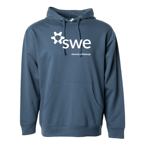 Independent Trading Midweight Hooded Sweatshirt -- Storm Blue